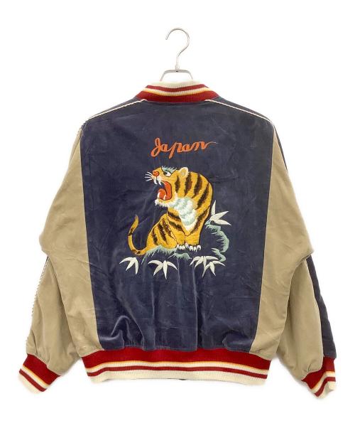 DAIRIKU（ダイリク）DAIRIKU (ダイリク) Boy meets Girl Velor Ska Jumper ネイビー サイズ:Sの古着・服飾アイテム
