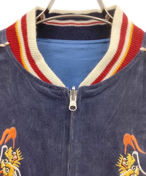 DAIRIKU（ダイリク）DAIRIKU (ダイリク) Boy meets Girl Velor Ska Jumper ネイビー サイズ:Sの古着・服飾アイテム