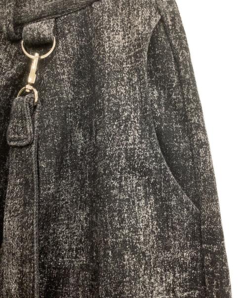 YOIKADAKADA（ヨイカダカダ）YOIKADAKADA (ヨイカダカダ) ワイドデニムパンツ ブラック サイズ:Lの古着・服飾アイテム