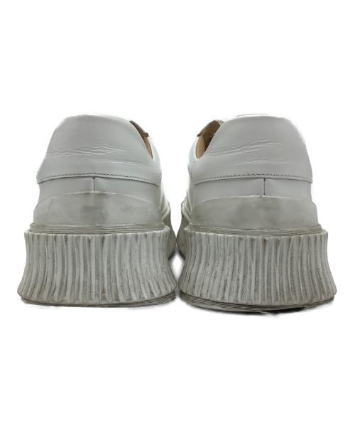 JIL SANDER（ジルサンダー）JIL SANDER (ジルサンダー) ローカットスニーカー ホワイト サイズ:40の古着・服飾アイテム