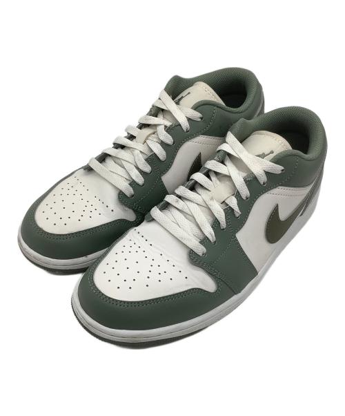 NIKE（ナイキ）NIKE (ナイキ) ローカットスニーカー グリーン×ホワイト サイズ:27.5の古着・服飾アイテム