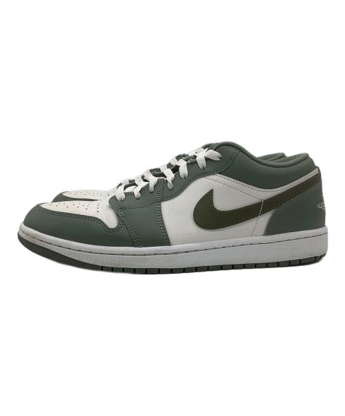 NIKE（ナイキ）NIKE (ナイキ) ローカットスニーカー グリーン×ホワイト サイズ:27.5の古着・服飾アイテム