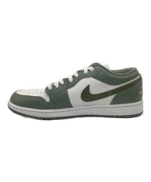 NIKE（ナイキ）NIKE (ナイキ) ローカットスニーカー グリーン×ホワイト サイズ:27.5の古着・服飾アイテム