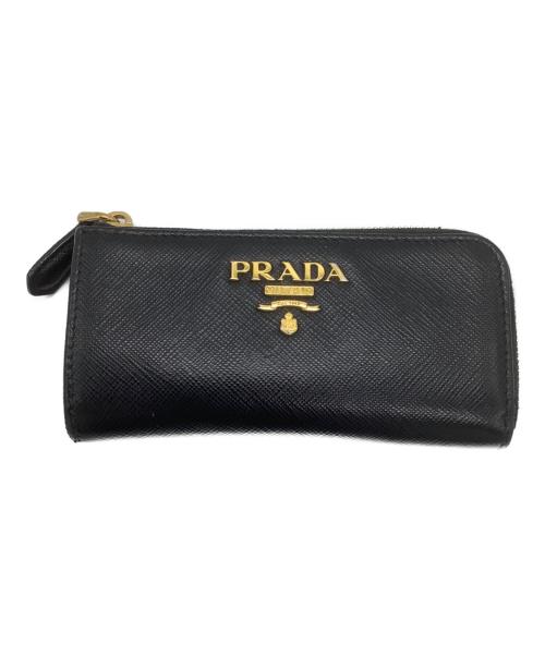 PRADA（プラダ）PRADA (プラダ) キーケース ブラック サイズ:−の古着・服飾アイテム