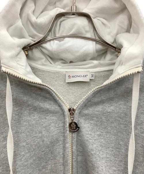 MONCLER（モンクレール）MONCLER (モンクレール) ジップパーカー グレー サイズ:Mの古着・服飾アイテム