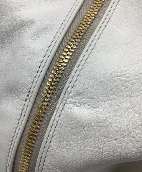 FURLA（フルラ）FURLA (フルラ) ハンドバッグ ホワイト×ブラック サイズ:−の古着・服飾アイテム