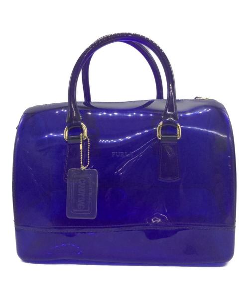FURLA（フルラ）FURLA (フルラ) ハンドバッグ ブルー サイズ:−の古着・服飾アイテム