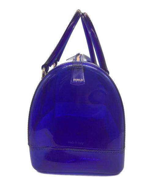FURLA（フルラ）FURLA (フルラ) ハンドバッグ ブルー サイズ:−の古着・服飾アイテム