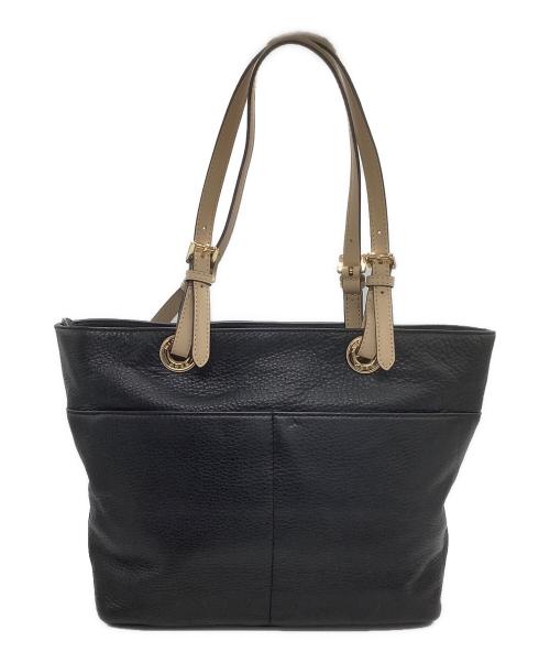 MICHAEL KORS（マイケルコース）MICHAEL KORS (マイケル・コース) トートバッグ ブラック×ベージュ サイズ:−の古着・服飾アイテム