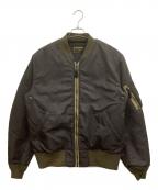 AVIREXアヴィレックス）の古着「MA-1ジャケット」｜ブラウン