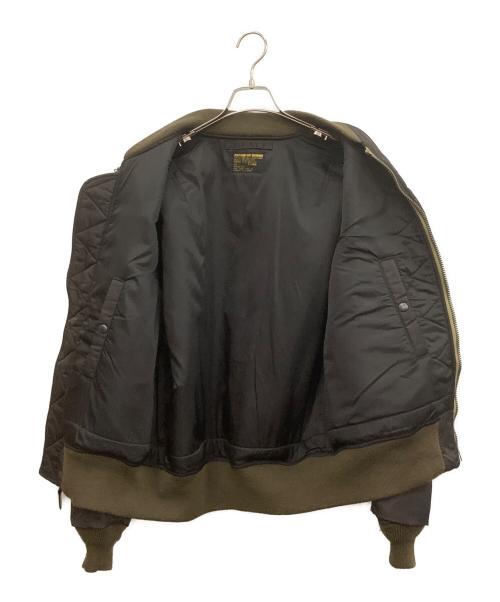 AVIREX（アヴィレックス）AVIREX (アヴィレックス) MA-1ジャケット ブラウン サイズ:XLの古着・服飾アイテム