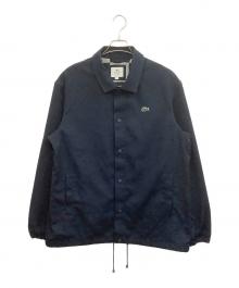 LACOSTE LIVE（ラコステライブ）の古着「コーチジャケット」｜ネイビー