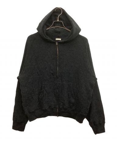 中古・古着通販】LIDnM (リドム) ニットパーカー ブラック サイズ:L 