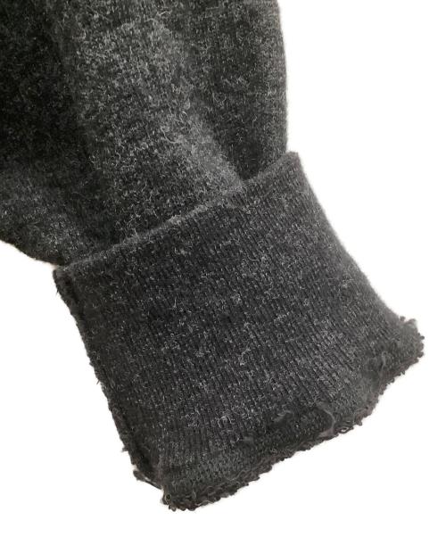 LIDnM（リドム）LIDnM (リドム) ニットパーカー ブラック サイズ:Lの古着・服飾アイテム
