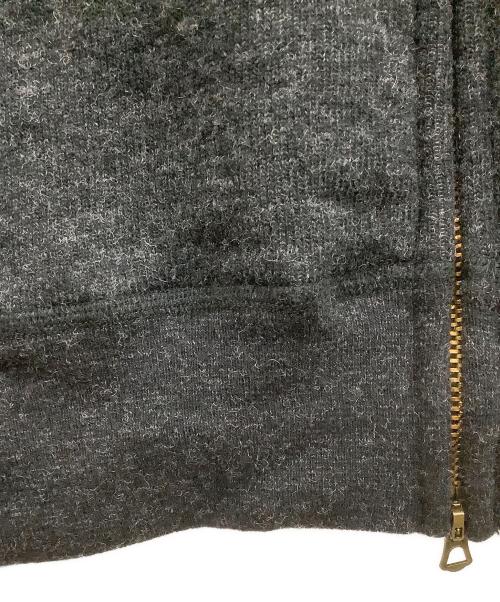 LIDnM（リドム）LIDnM (リドム) ニットパーカー ブラック サイズ:Lの古着・服飾アイテム