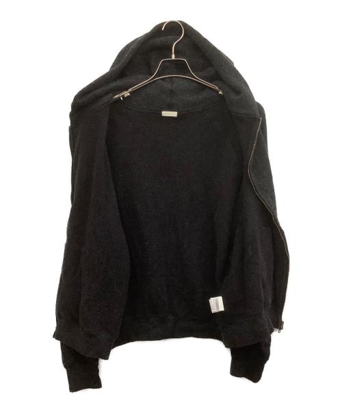 LIDnM（リドム）LIDnM (リドム) ニットパーカー ブラック サイズ:Lの古着・服飾アイテム
