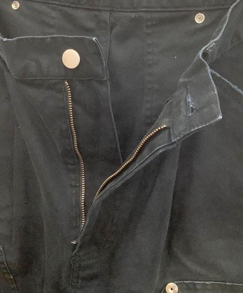 CONZ（コンズ）CONZ (コンズ) Dickies (ディッキーズ) DUCK DOUBLE KNEE CURVED LEG PANTS ブラック サイズ:2の古着・服飾アイテム