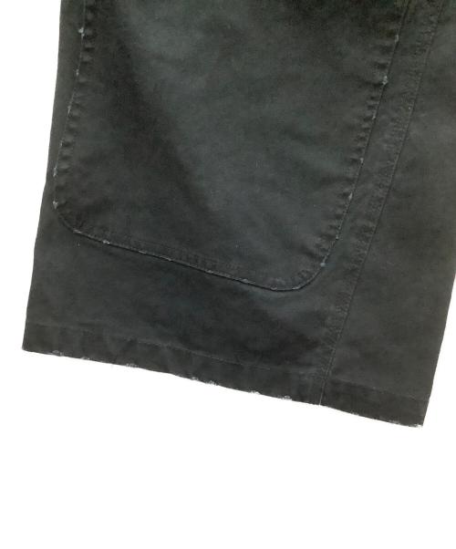 CONZ（コンズ）CONZ (コンズ) Dickies (ディッキーズ) DUCK DOUBLE KNEE CURVED LEG PANTS ブラック サイズ:2の古着・服飾アイテム