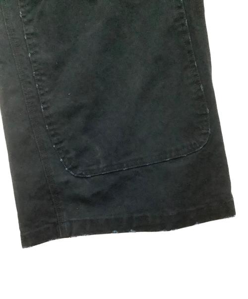 CONZ（コンズ）CONZ (コンズ) Dickies (ディッキーズ) DUCK DOUBLE KNEE CURVED LEG PANTS ブラック サイズ:2の古着・服飾アイテム
