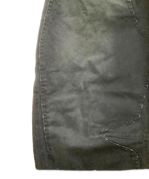 CONZ（コンズ）CONZ (コンズ) Dickies (ディッキーズ) DUCK DOUBLE KNEE CURVED LEG PANTS ブラック サイズ:2の古着・服飾アイテム