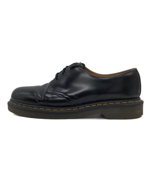 Dr.Martens（ドクターマーチン）Dr.Martens (ドクターマーチン) 3ホールシューズ ブラック サイズ:9 UKの古着・服飾アイテム