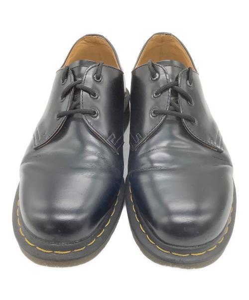 Dr.Martens（ドクターマーチン）Dr.Martens (ドクターマーチン) 3ホールシューズ ブラック サイズ:9 UKの古着・服飾アイテム
