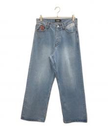 X-LARGE（エクストララージ）の古着「EMBROIDERED DENIM PANTS」｜インディゴ
