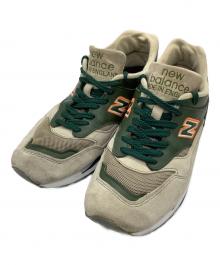 NEW BALANCE（ニューバランス）の古着「スニーカー」｜グリーン×ベージュ