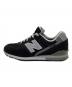NEW BALANCE (ニューバランス) ローカットスニーカー ブラック サイズ:24：8000円