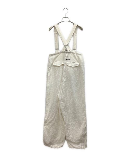 little sunny bite（リトルサニーバイト）little sunny bite (リトルサニーバイト) サロペット ホワイト サイズ:Sの古着・服飾アイテム
