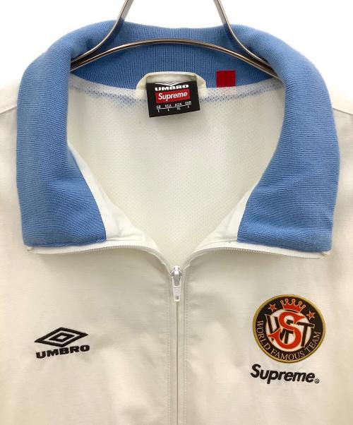 SUPREME（シュプリーム）SUPREME (シュプリーム) UMBRO (アンブロ) Cotton Ripstop TrackJacket ホワイト サイズ:XLの古着・服飾アイテム