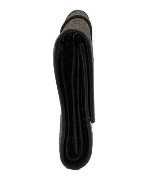FENDI（フェンディ）FENDI (フェンディ) 3つ折り財布 ブラウンの古着・服飾アイテム