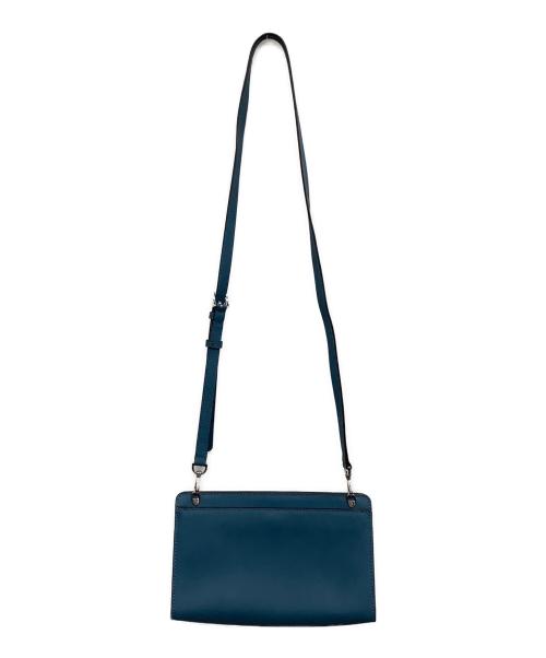 MICHAEL KORS（マイケルコース）MICHAEL KORS (マイケルコース) スクエアショルダーバッグ ブルー サイズ:−の古着・服飾アイテム