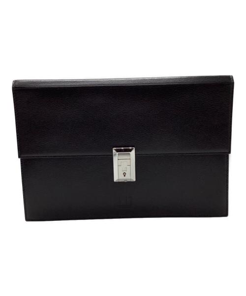 dunhill（ダンヒル）dunhill (ダンヒル) セカンドバッグ ブラックの古着・服飾アイテム