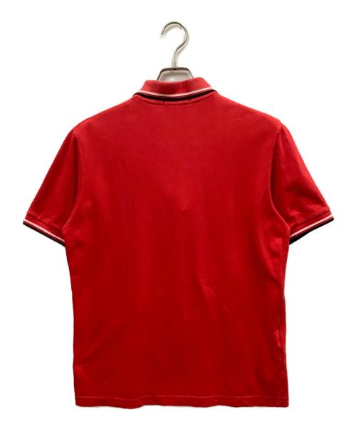 FRED PERRY（フレッドペリー）FRED PERRY (フレッドペリー) ポロシャツ レッド サイズ:40の古着・服飾アイテム