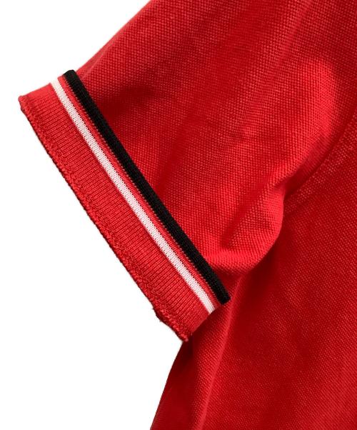 FRED PERRY（フレッドペリー）FRED PERRY (フレッドペリー) ポロシャツ レッド サイズ:40の古着・服飾アイテム