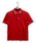 FRED PERRY（フレッドペリー）の古着「ポロシャツ」｜レッド