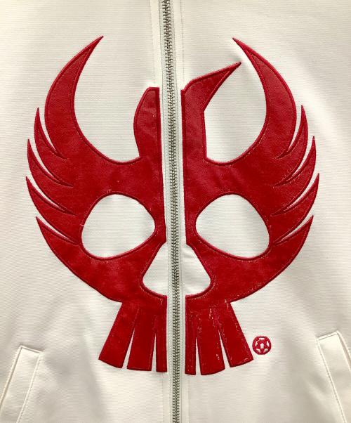 adidas（アディダス）adidas (アディダス) トラックジャケット ブルー×ホワイト サイズ:Lの古着・服飾アイテム