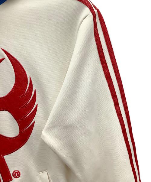 adidas（アディダス）adidas (アディダス) トラックジャケット ブルー×ホワイト サイズ:Lの古着・服飾アイテム