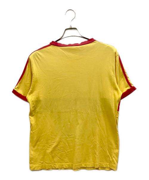 adidas（アディダス）adidas (アディダス) 半袖カットソー オレンジ サイズ:Lの古着・服飾アイテム