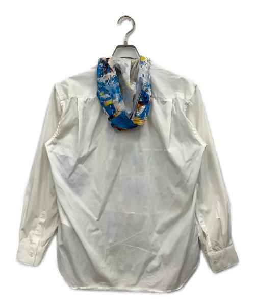 COMME des GARCONS SHIRT（コムデギャルソンシャツ）COMME des GARCONS SHIRT (コムデギャルソンシャツ) 長袖シャツ ブルー×ホワイト サイズ:XSの古着・服飾アイテム