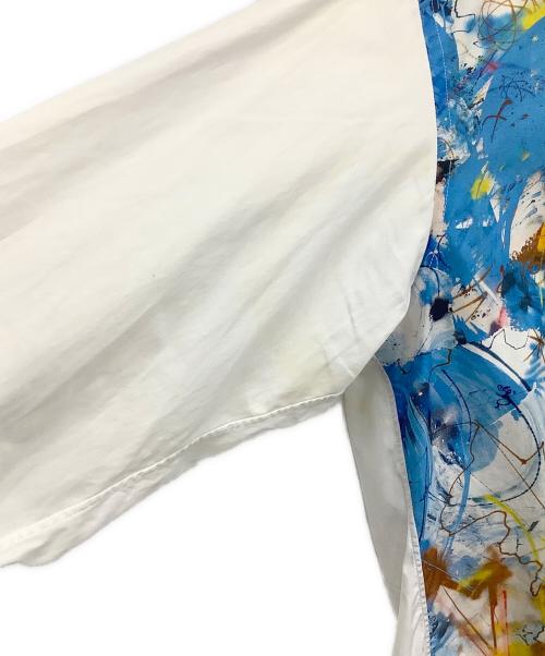 COMME des GARCONS SHIRT（コムデギャルソンシャツ）COMME des GARCONS SHIRT (コムデギャルソンシャツ) 長袖シャツ ブルー×ホワイト サイズ:XSの古着・服飾アイテム