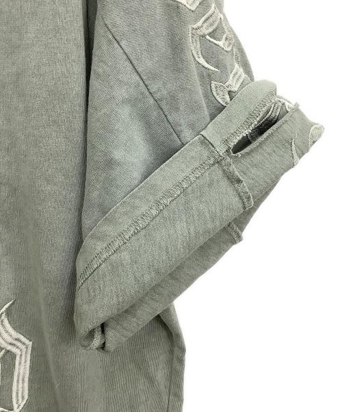 GALFY（ガルフィー）GALFY (ガルフィー) 半袖カットソー グレー サイズ:XLの古着・服飾アイテム