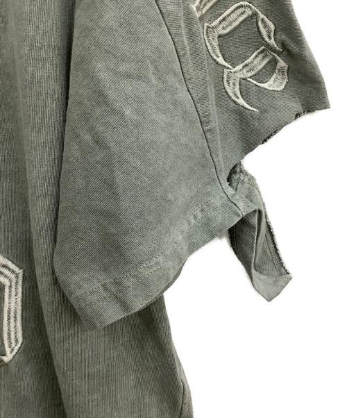 GALFY（ガルフィー）GALFY (ガルフィー) 半袖カットソー グレー サイズ:XLの古着・服飾アイテム