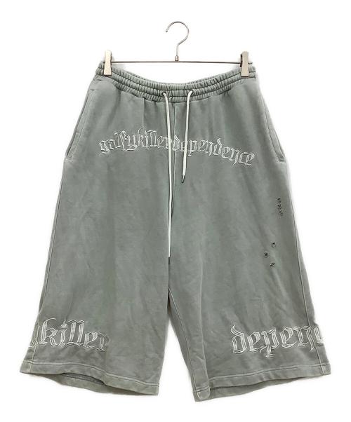 GALFY（ガルフィー）GALFY (ガルフィー) スウェットハーフパンツ グレー サイズ:XLの古着・服飾アイテム