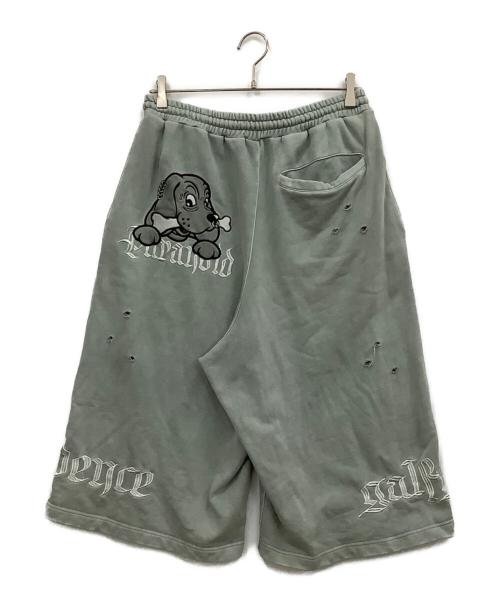 GALFY（ガルフィー）GALFY (ガルフィー) スウェットハーフパンツ グレー サイズ:XLの古着・服飾アイテム