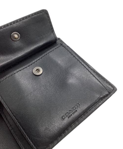 COACH（コーチ）COACH (コーチ) 2つ折り財布 ブラックの古着・服飾アイテム