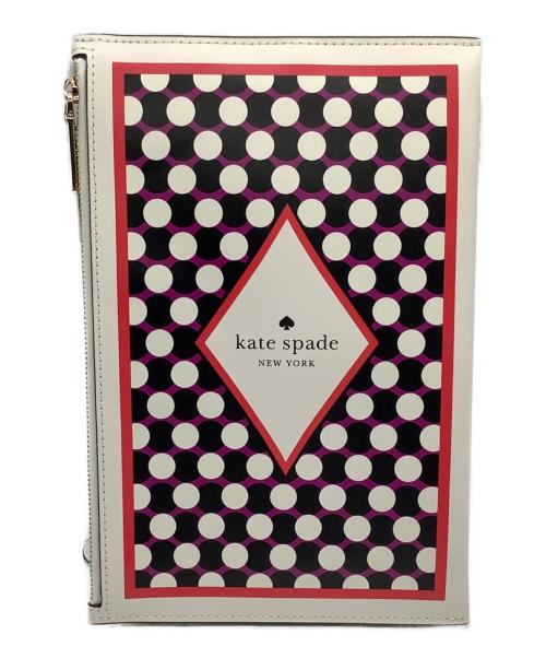 Kate Spade（ケイトスペード）Kate Spade (ケイトスペード) ショルダーバッグ ホワイトの古着・服飾アイテム