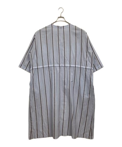 LA MARINE FRANCAISE（マリンフランセーズ）LA MARINE FRANCAISE (マリンフランセーズ) 半袖ワンピース スカイブルー サイズ:Fの古着・服飾アイテム