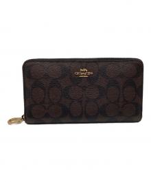COACH（コーチ）の古着「長財布」｜ブラウン